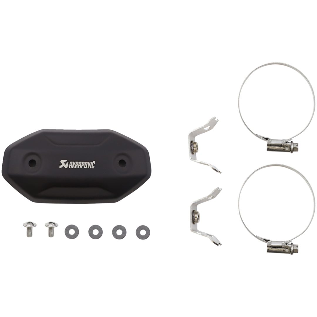 Värmesköld Svart AKRAPOVIC Värmesköld