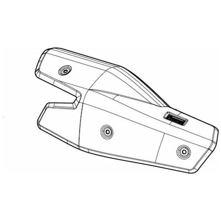 Värmeskydd Kolfiber Svart AKRAPOVIC – bild 2