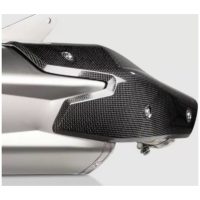 Värmeskydd Kolfiber Svart AKRAPOVIC