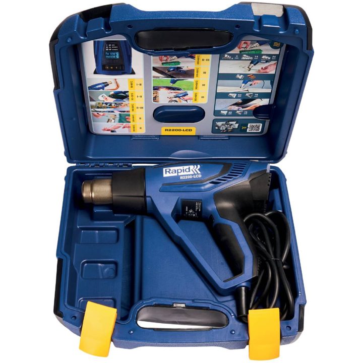 Varmluftspistol R2200 LCD med väska RAPID VARMLUFTPISTOL R2200 BOX – bild 3