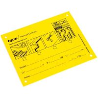 VARNINGSSKYLT FÖR VÄRMEKABEL920328-000
