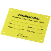 VARN.SKYLT UNIVERSALUNIVERSALSKYLT