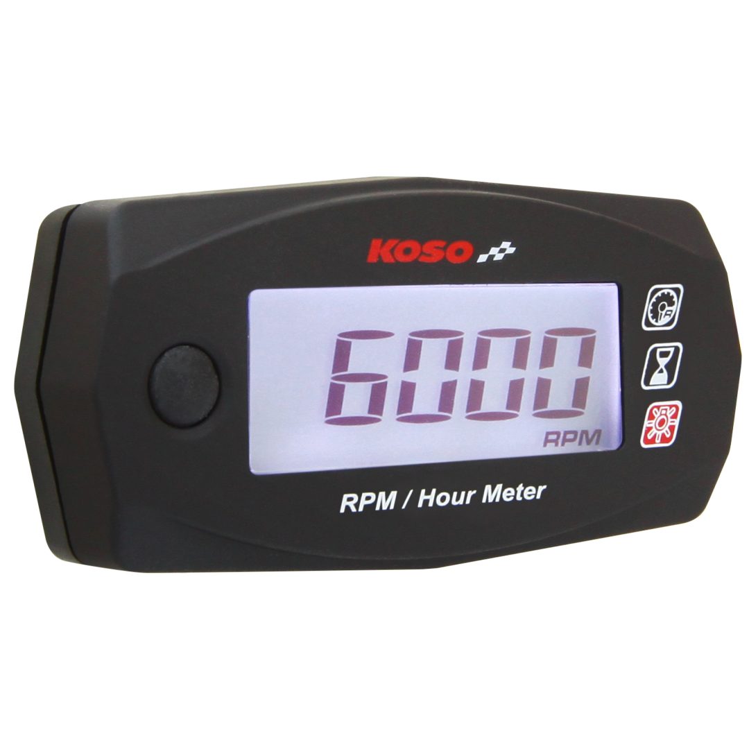 Varvräknare Mini 4 Digital KOSO NORTH AMERICA MINI RPM/HOUR METER – bild 2