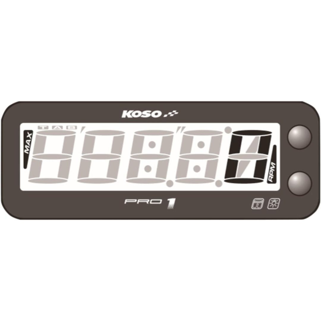 Varvräknare Pro-1 Digital KOSO NORTH AMERICA Mätare