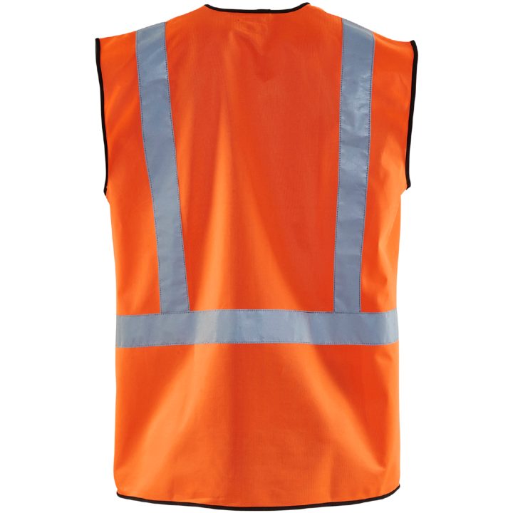 Väst 30291022 Hivisorange BLÅKLÄDER VÄST 30291022 ORANGE L/XL – bild 2
