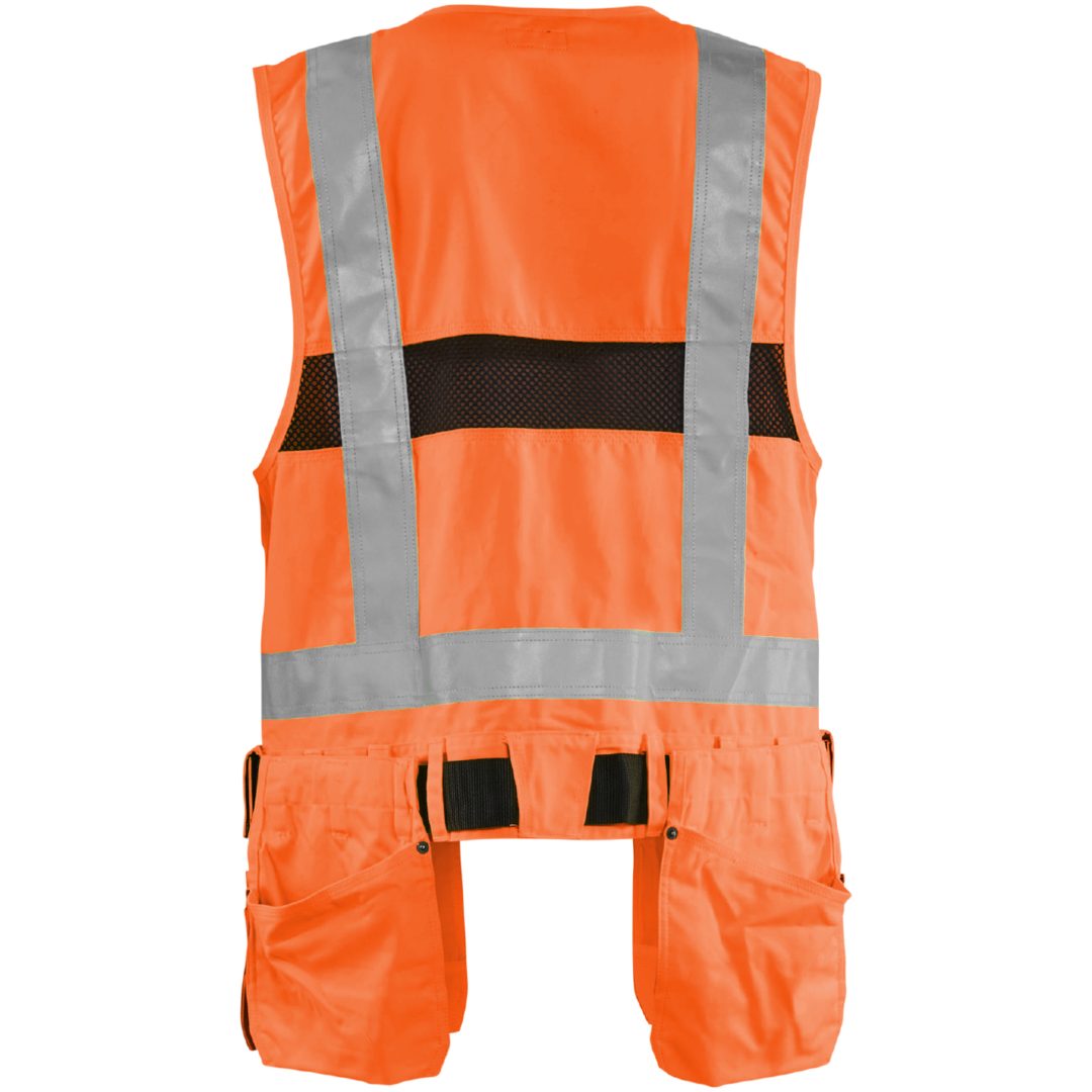Väst 30321804 Hivisorange BLÅKLÄDER VÄST 30321804 ORANGE S – bild 2