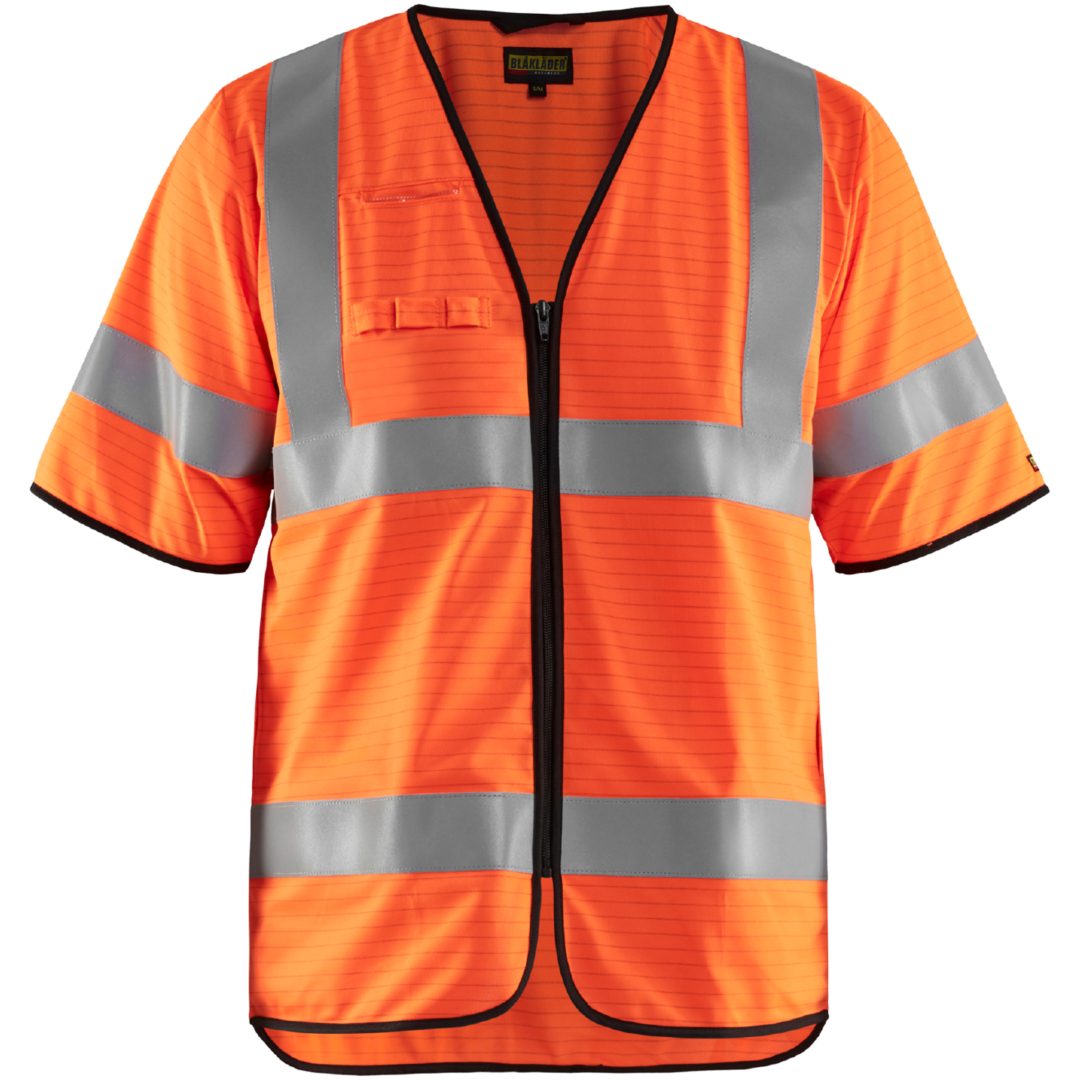 Väst 30341729 Hivisorange BLÅKLÄDER VÄST 30341729 ORANGE S/M