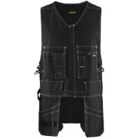 Väst 31051370 Svart BLÅKLÄDER
