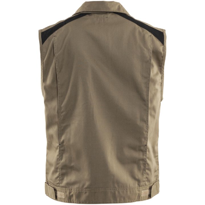 Väst 31641800 Khaki / Svart BLÅKLÄDER VÄST 31641800 KHAKI/SVART S – bild 2