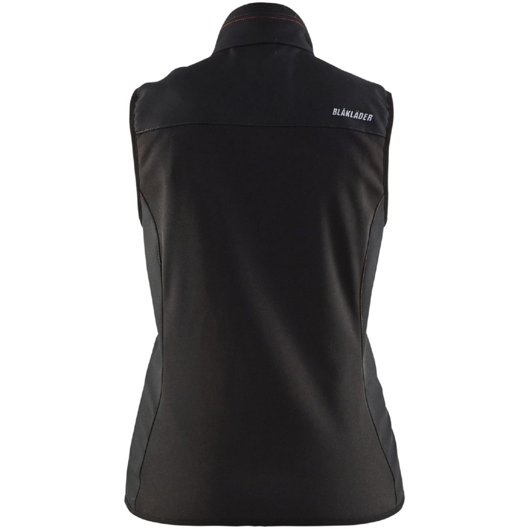 Väst dam 38512516 Svart / Hivisröd BLÅKLÄDER VÄST 38512516 SVART/RÖD XS – bild 2