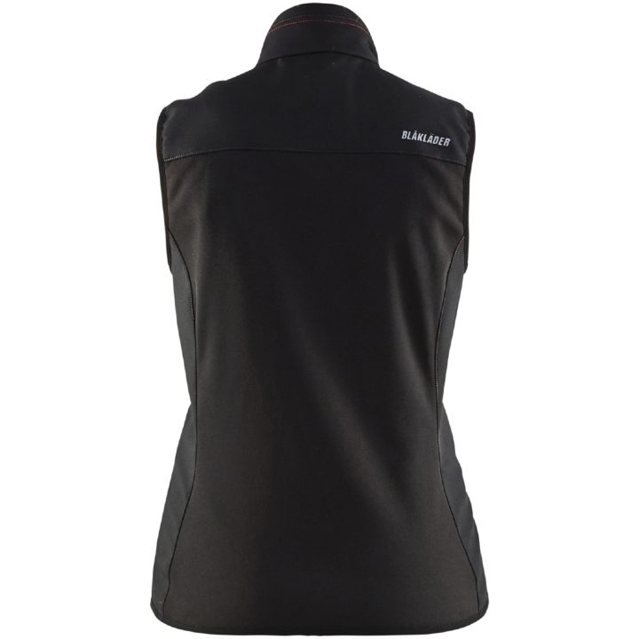 Väst dam 38512516 Svart / Hivisröd BLÅKLÄDER VÄST 38512516 SVART/RÖD XS – bild 2