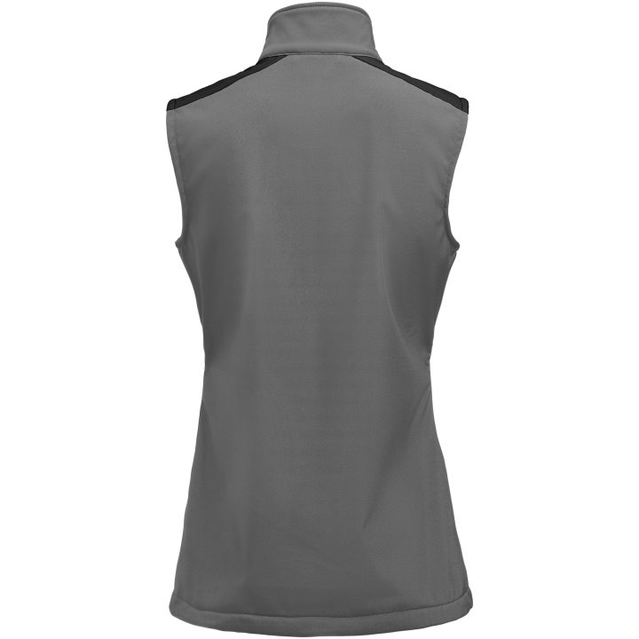 Väst Dam Softshell Antracit/svart Printer PRIME XS – bild 4