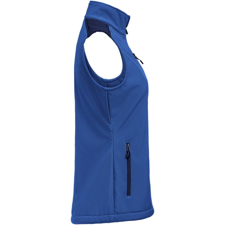 Väst Dam Softshell Koboltblå marinblå Printer PRIME XS – bild 3
