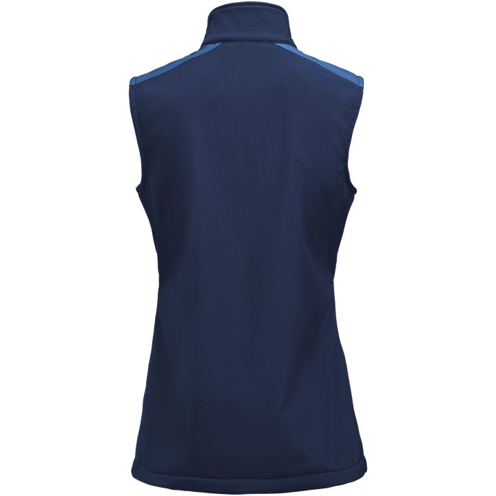 Väst Dam Softshell Marinblå/koboltblå Printer PRIME XS – bild 4