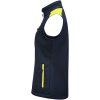 Väst Dam Softshell Marinblå/neongul Printer PRIME XS – miniatyr 4