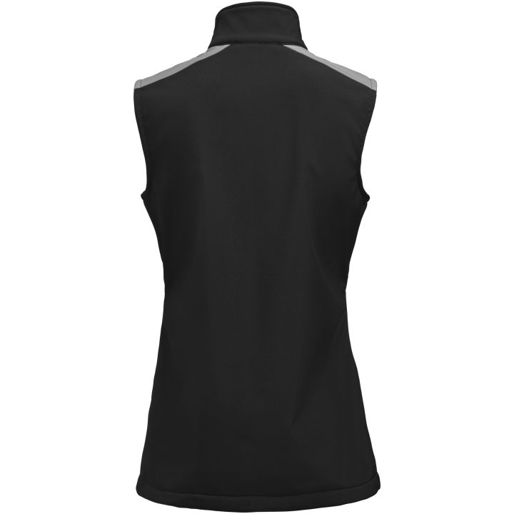 Väst Dam Softshell Svart/antracit Printer PRIME XS – bild 3
