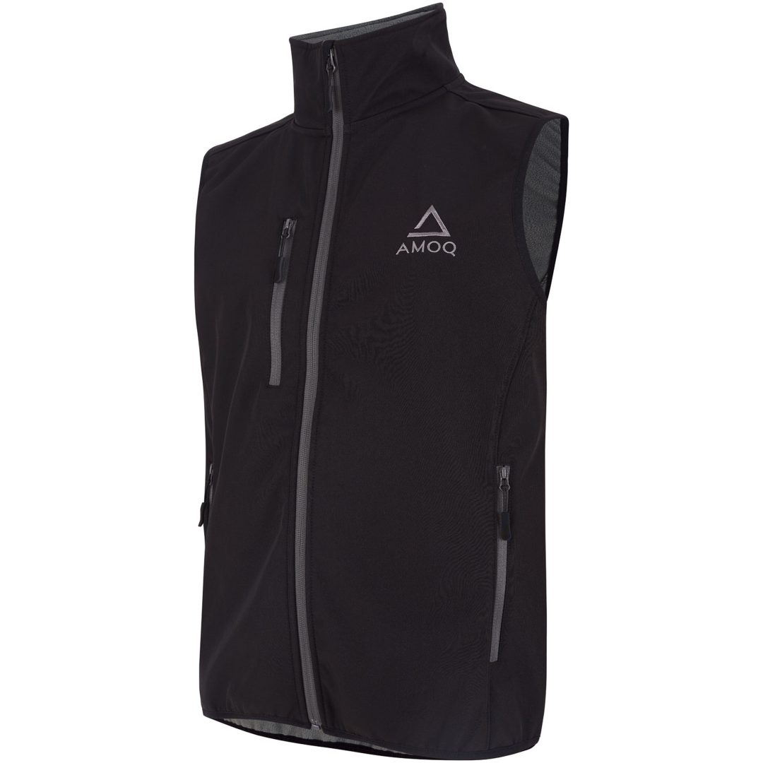 Väst Race Softshell Svart AMOQ s – bild 4