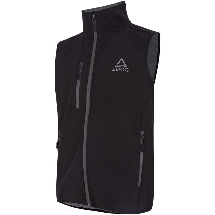 Väst Race Softshell Svart AMOQ s – bild 4