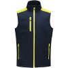 Väst Softshell Marinblå/neongul Printer PRIME s – miniatyr 1