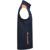 Väst Softshell Marinblå/neonorange Printer PRIME s – miniatyr 3