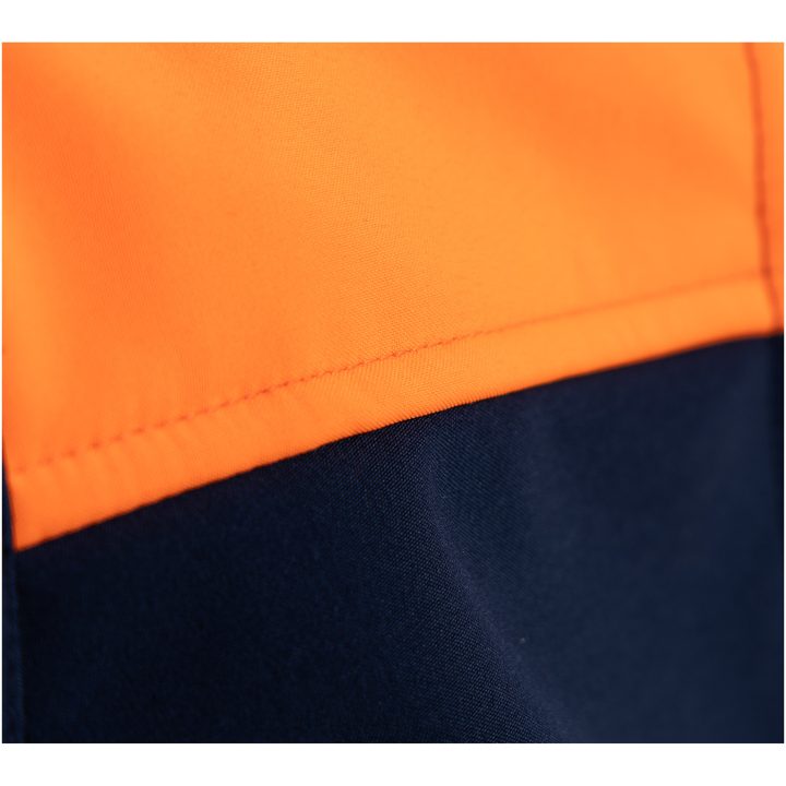 Väst Softshell Marinblå/neonorange Printer PRIME s – bild 5