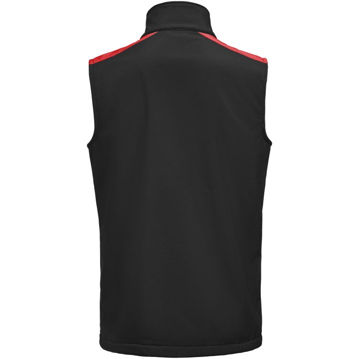 Väst Softshell Svart/röd Printer PRIME s – bild 3