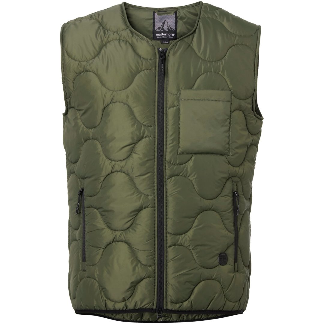 Västar Beckey Puffer Oliv Matterhorn XS
