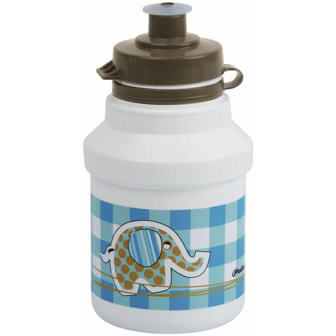 Vattenflaska 350ml Elephant White Clip On Kork Polisport