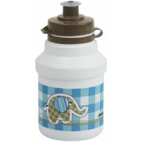 Vattenflaska 350ml Elephant White Clip On Kork Polisport