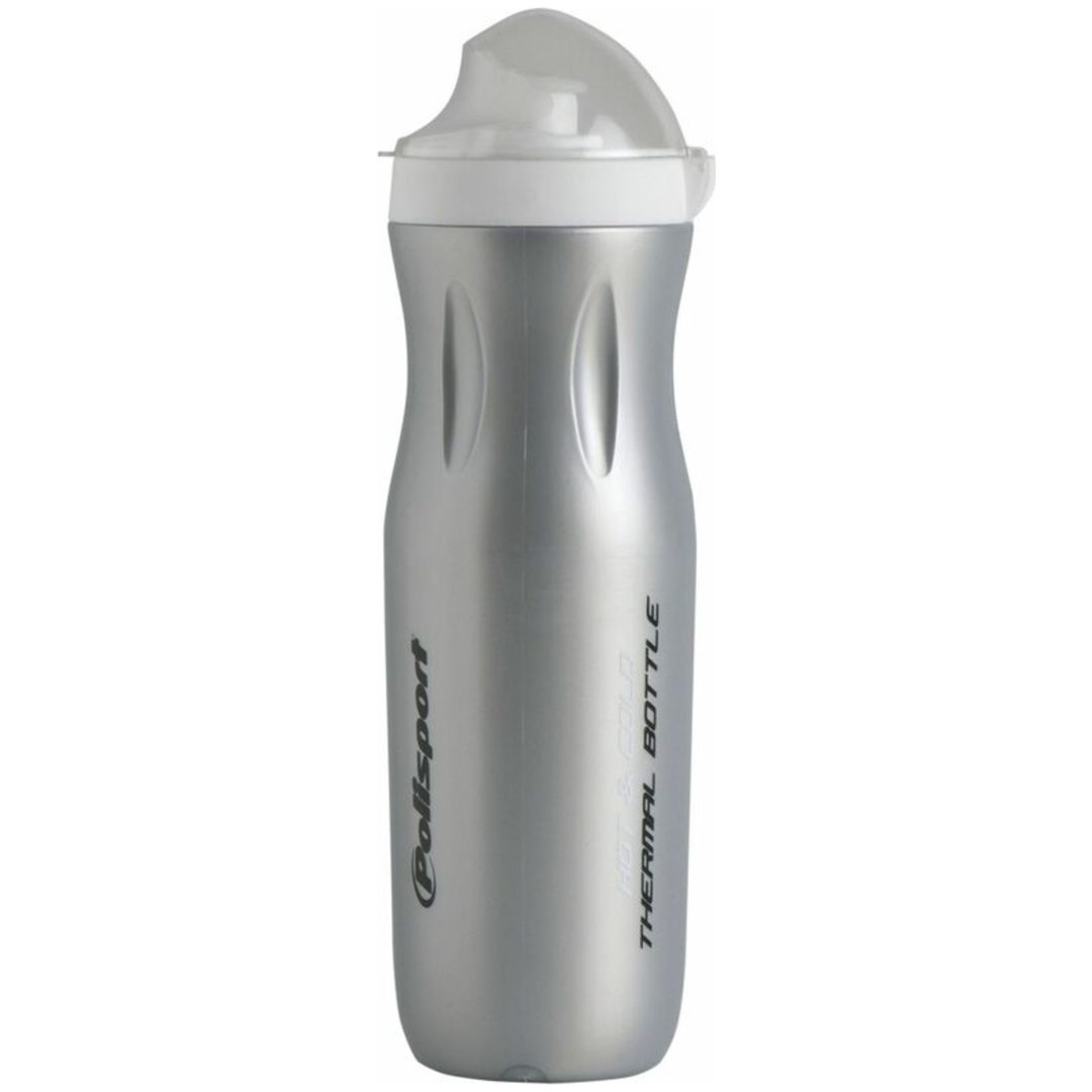 Vattenflaska Thermal Hot & Cold Silver POLISPORT 500ML