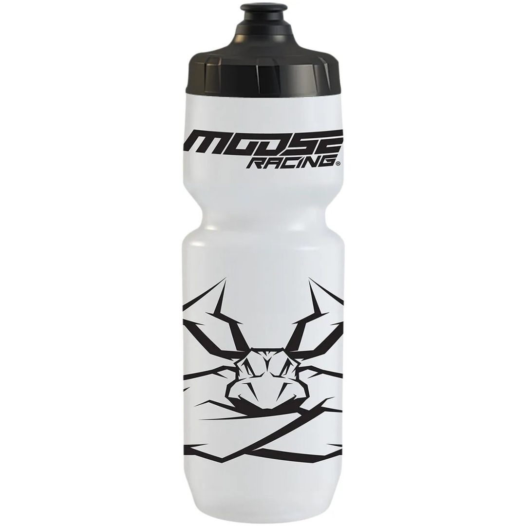 Vattenflaska Vit/Svart MOOSE RACING 0.7 L (26 OZ)