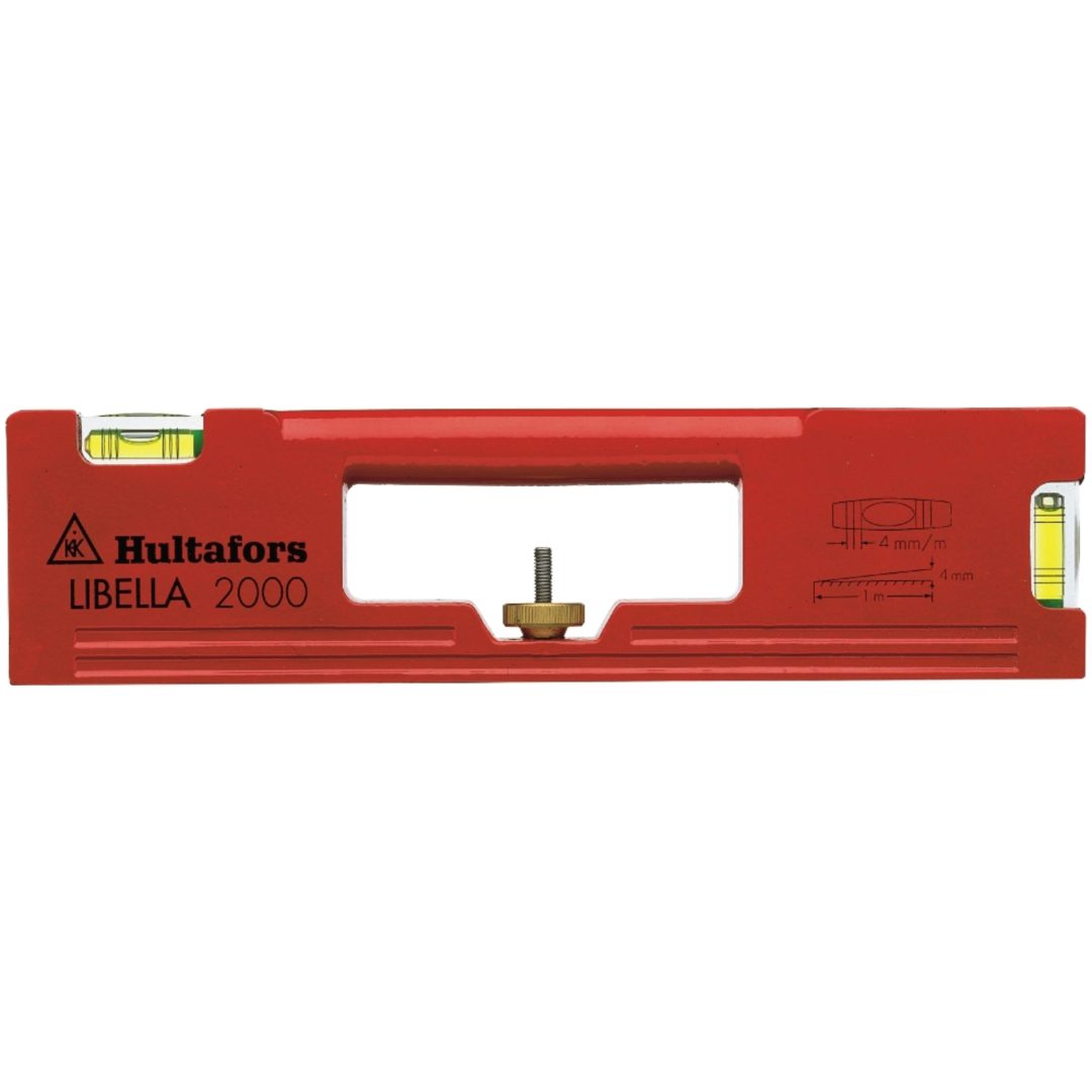 Vattenpass 2000 Libella H-del Hultafors Vattenpass 2000 Libella H-del