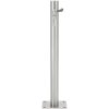 Vattenpost för trädgården 65 cm rostfritt stål rund vidaXL – miniatyr 4