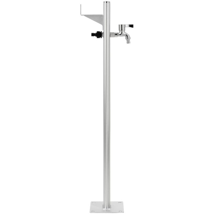 Vattenpost för trädgården 95 cm aluminium vidaXL – bild 2