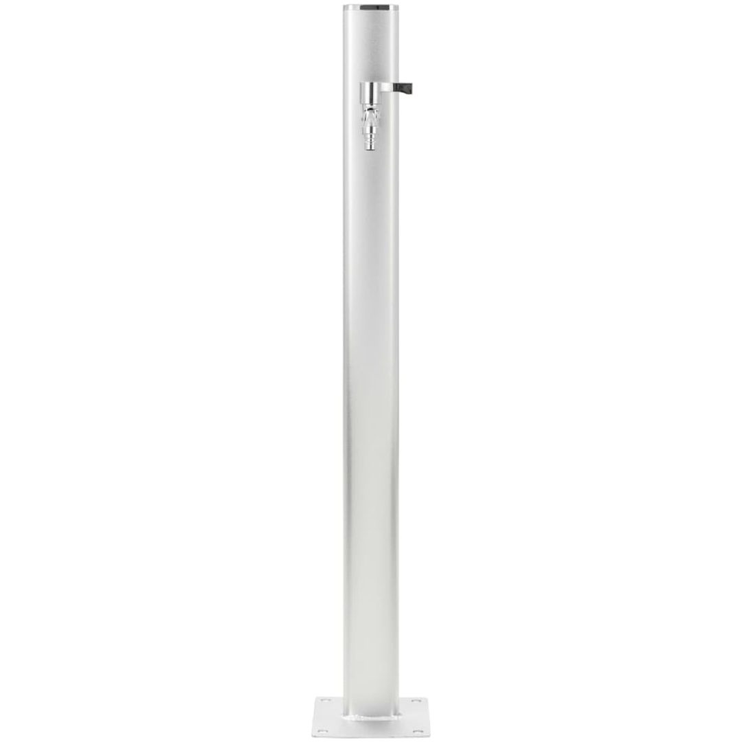 Vattenpost för trädgården 95 cm aluminium vidaXL – bild 3