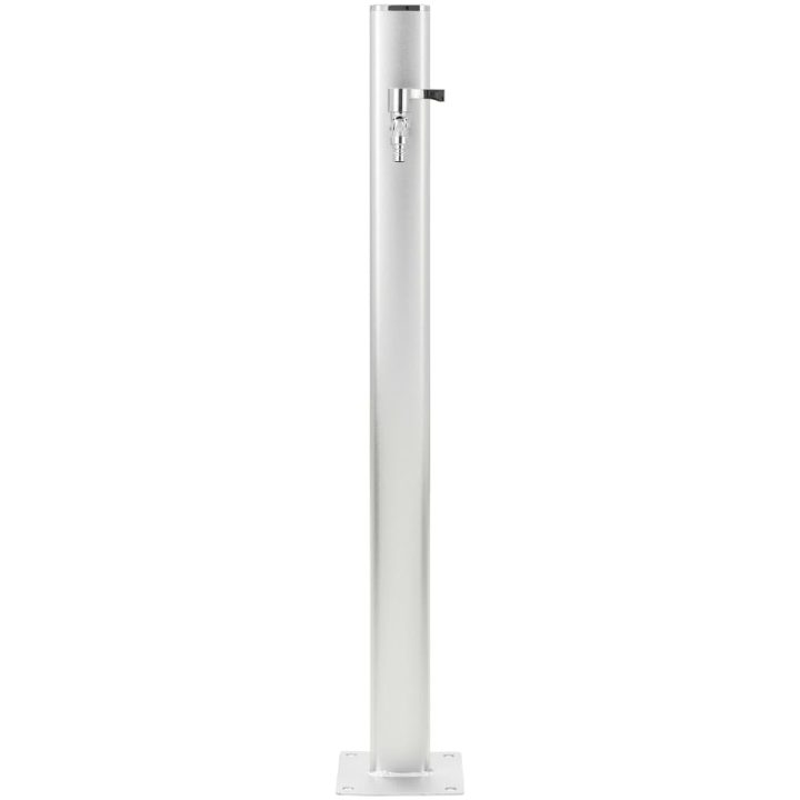 Vattenpost för trädgården 95 cm aluminium vidaXL – bild 3