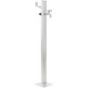 Vattenpost för trädgården 95 cm aluminium vidaXL – miniatyr 1
