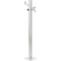 Vattenpost för trädgården 95 cm aluminium vidaXL