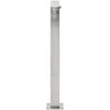 Vattenpost för trädgården 95 cm rostfritt stål fyrkantig vidaXL – miniatyr 2