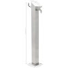 Vattenpost för trädgården 95 cm rostfritt stål fyrkantig vidaXL – miniatyr 8