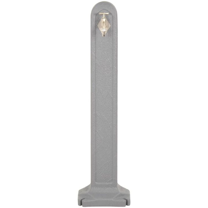 Vattenpost grå stenimitation vidaXL – bild 3