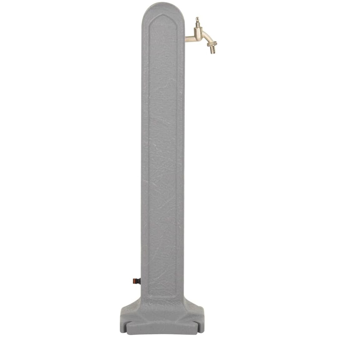 Vattenpost grå stenimitation vidaXL – bild 4