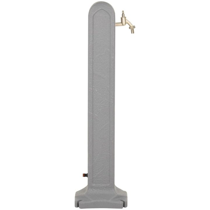 Vattenpost grå stenimitation vidaXL – bild 4