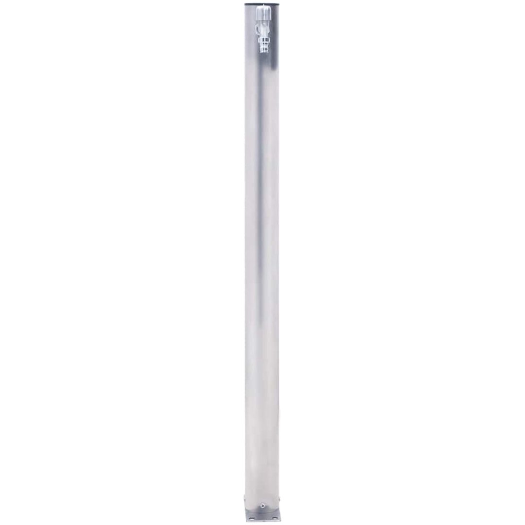 Vattenpost rostfritt stål rund vidaXL 40 cm – bild 2