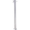 Vattenpost rostfritt stål rund vidaXL 40 cm – miniatyr 4