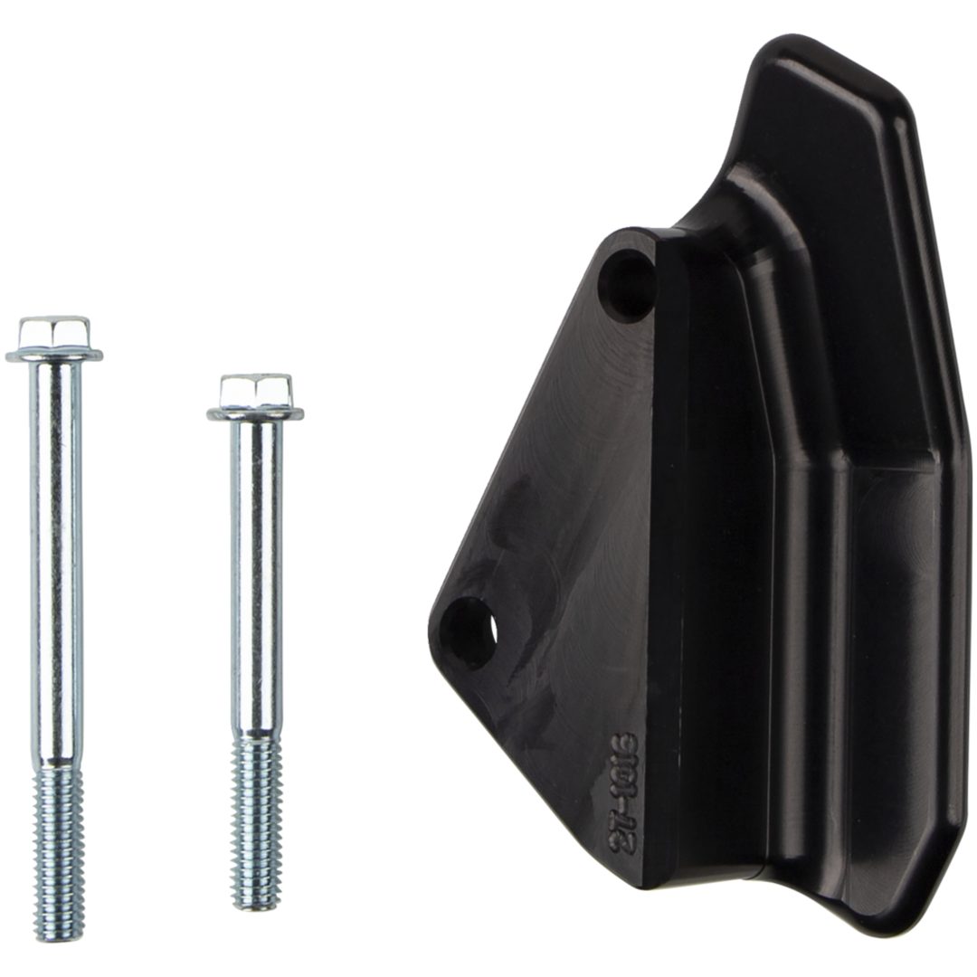 Vattenpumpskydd Svart Anodiserad MOOSE OFFROAD HARD-PARTS