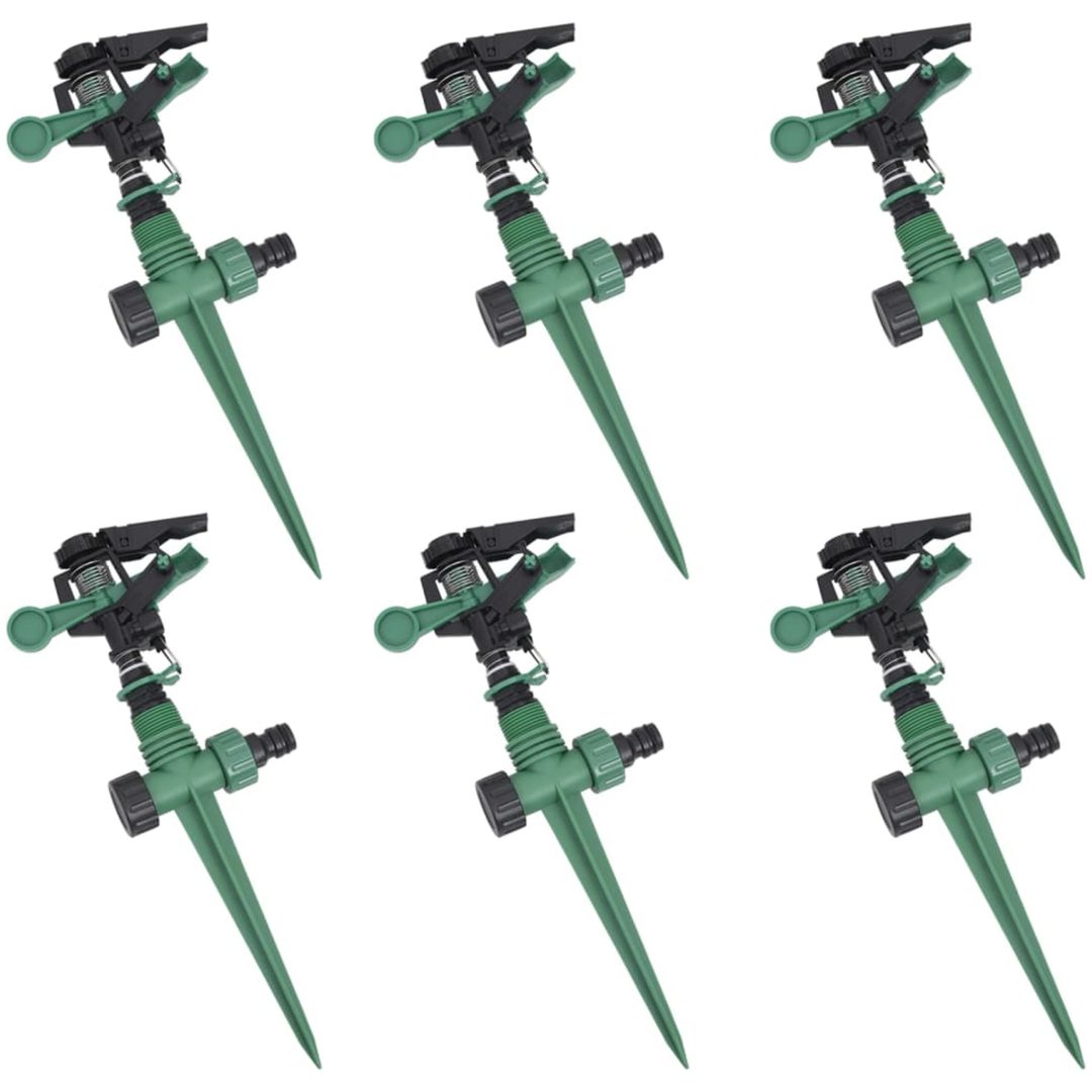 Vattensprinkler 6 st vidaXL