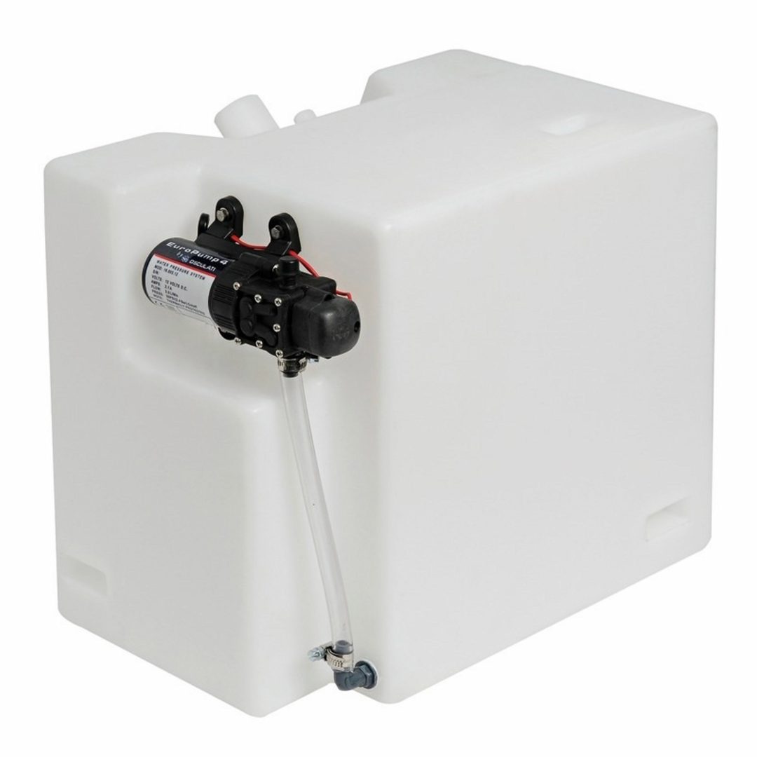 Vattentank med pump 12V 32L Osculati – bild 3