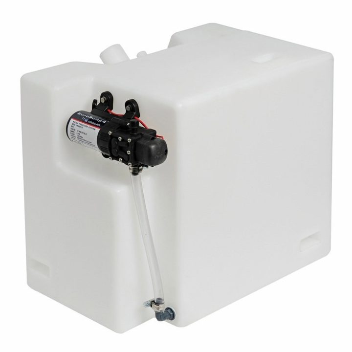 Vattentank med pump 12V 32L Osculati – bild 3