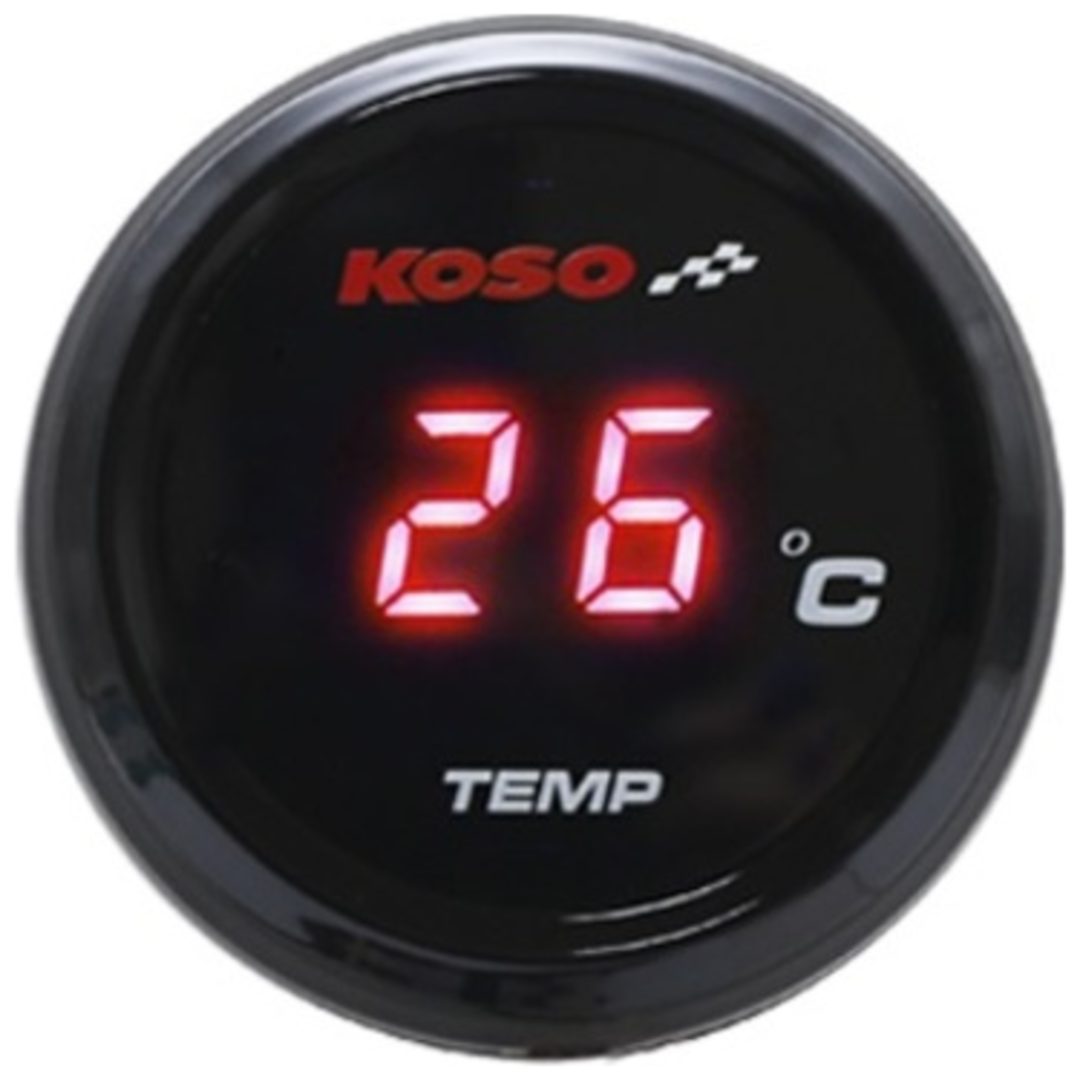 Vattentemperaturmätare I-GEAR Röd KOSO